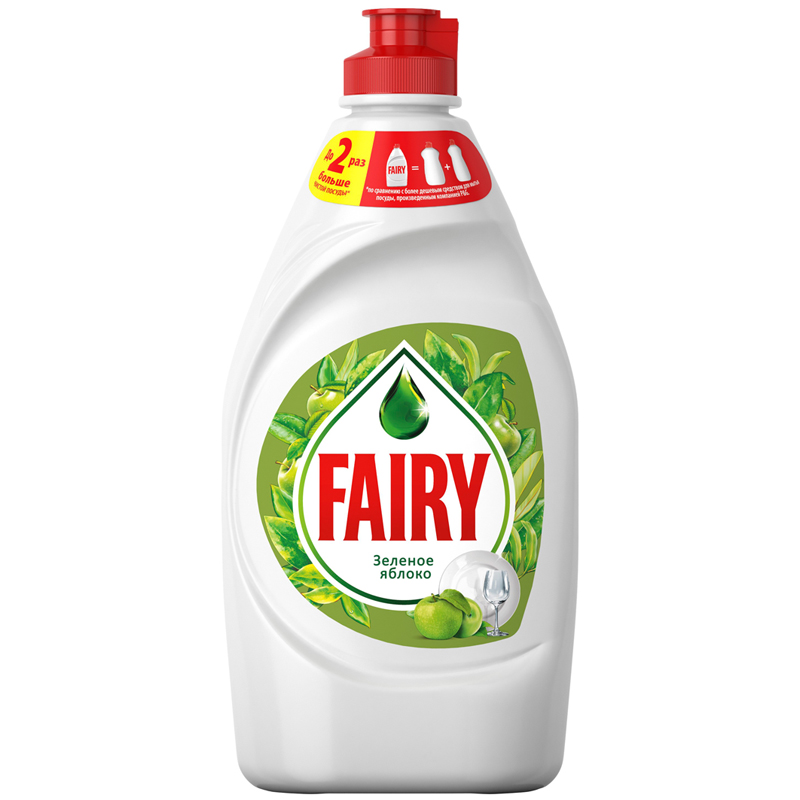 Средство моющ. д/посуды "FAIRY" 450мл Зеленое яблоко /21